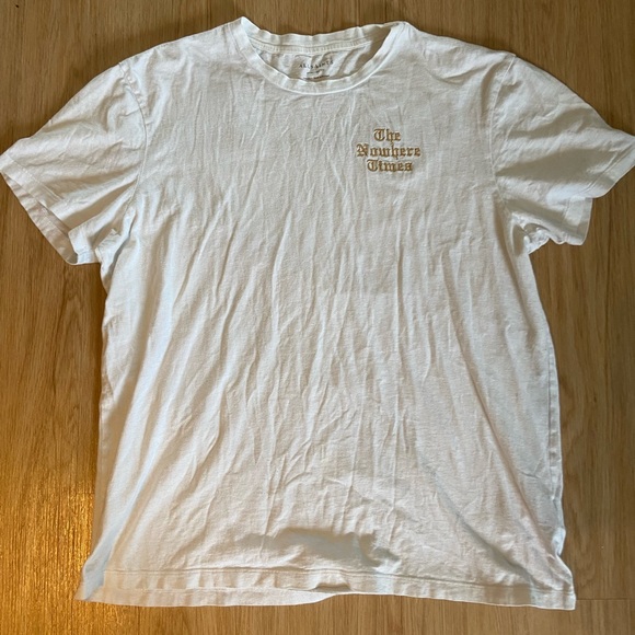 Allsaints the nowhere times oblivion T shirt - Picture 3 of 6